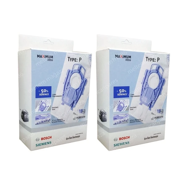 Bosch İle Uyumlu BSG 82001 Süpürge Toz Torbası (8 Adet) ürün görseli 1