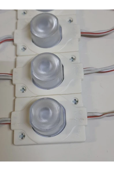 3M Power Led Modül Mercekli Tekli Led 1.5w 10 Adet Mavi ürün görseli 1