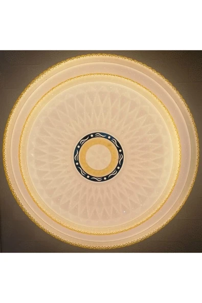 V LED 45w Sıva Üstü Dekoratif Desenli Armatür – Altın Saray ürün görseli 1