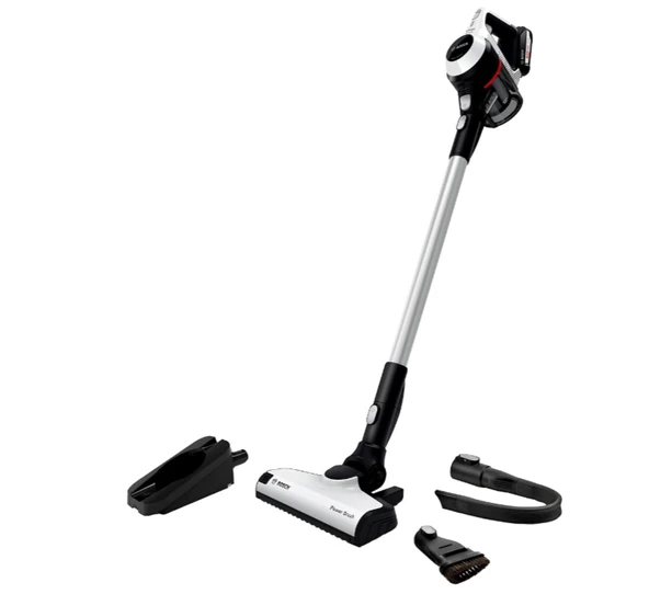 BOSCH Unlimited 6 Şarjlı Dikey Süpürge (Beyaz) ürün görseli 1