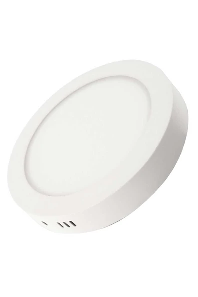 İnoled 12w Yuvarlak Sıva Üstü Led Panel 6500k Beyaz In-tls-2750-01 ürün görseli 1
