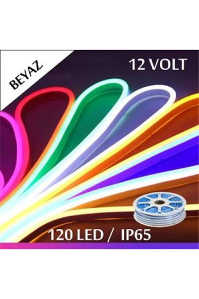 ERBAY 25 Metre 12 Volt Neon Led Işık Esnek Led Dış Mekan ürün görseli 1