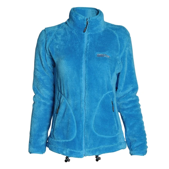 FreeCamp Kadın Full Zipper Welsoft Fleece Polar-TURKUAZ ürün görseli 1