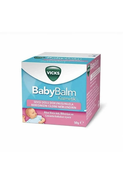 Vicks Babybalm Nemlendirici 50 gr ürün görseli 1