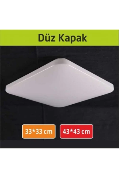 ERBAY 33×33 Led Panel Düz Kapak 24w Sıva Üstü ürün görseli 1