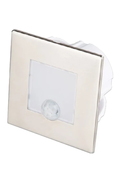 Cata Ct-5173 1.5w 3200k Günışığı Kare Radar Sensörlü Koridor Armatürü ürün görseli 1