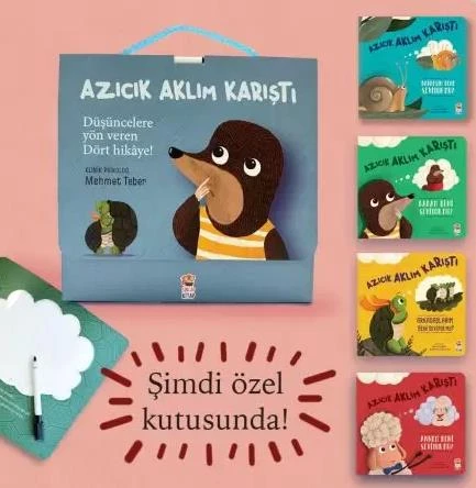 AZICIK AKLIM KARIŞTI SET ( 4 KİTAP ) ürün görseli 1