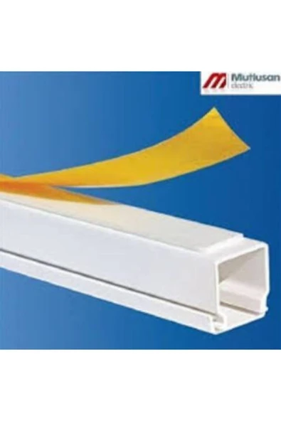 Yapışkan Bantlı Kablo Kanalı 12x12 mm 10 Metre ürün görseli 1