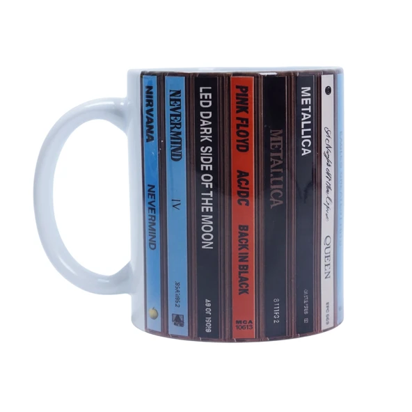 PRYDESIGN Retro CD Tasarımlı Kupa Bardak ürün görseli 1