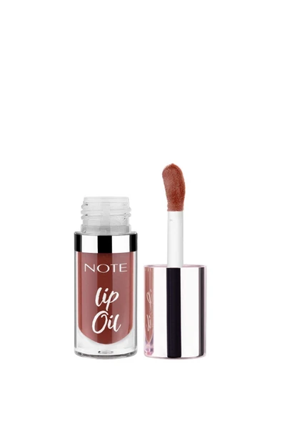 Lip Oil 60 Mocha Kiss Nemlendirici ve Parlatıcı Dudak Bakım Yağı - Kahverengi ürün görseli 1