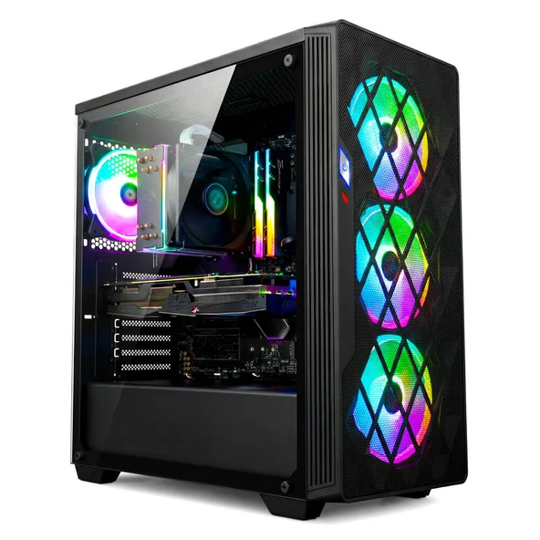 Xaser Xsr1242 i3 6100 8GB Ram 256GB SSD 4GB GT740  Oyuncu Tavsiye Sistem ürün görseli 1