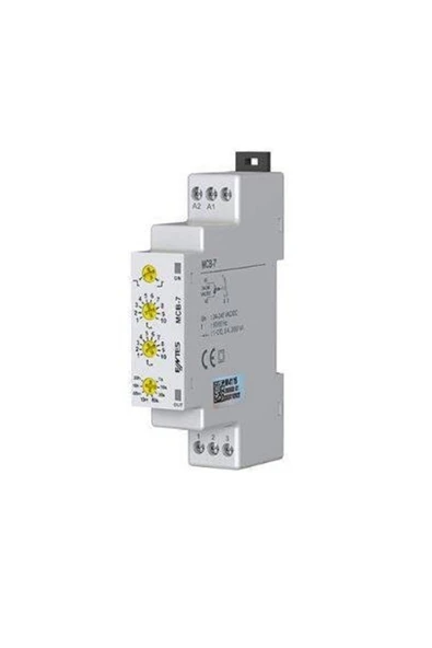 ENTES MCB-8 Elektronik Zaman Rölesi 01 Saniye -999 Dakika ürün görseli 1