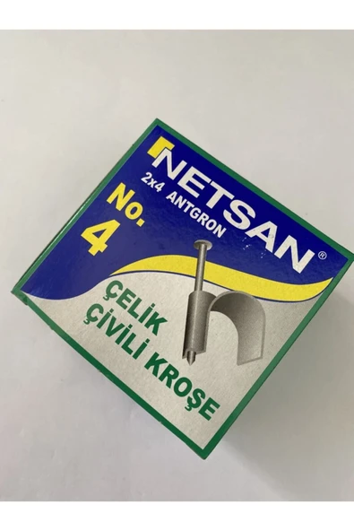 Netsan No:4 Çivili Kroşe (100 Adet) ürün görseli 1