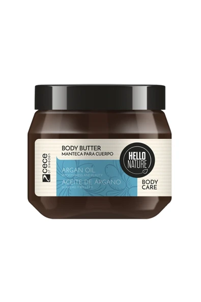HELLO NATURE Argan Yağlı Vücut Yağı 250 ml ürün görseli 1