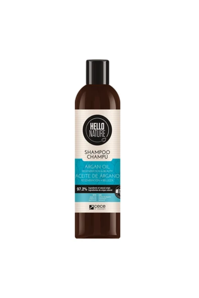 HELLO NATURE Argan Yağlı Şampuan 300 ml ürün görseli 1