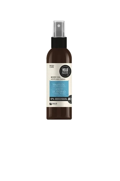 HELLO NATURE Argan Yağlı Vücut Yağı 130 ml ürün görseli 1