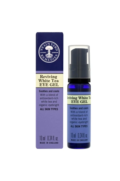 NEALS YARD REMEDİES Reviving White Tea Eye Gel - Beyaz Çay Özlü Canlandırıcı Ve Yatıştırıcı Organik Göz Jeli 10 Ml ürün görseli 1