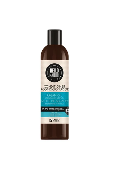 HELLO NATURE Argan Yağı Rejenerasyonu Saç Bakım Kremi 300 ml ürün görseli 1