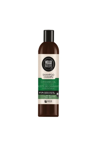 HELLO NATURE Kenevir Yağlı Micellar Şampuan 300 ml – Nemlendirici & Onarıcı Bakım ürün görseli 1