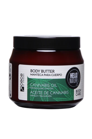 HELLO NATURE Kenevir Vücut Kremi 250 ml – Shea & Hindistan Cevizi Yağlı Yoğun Bakım ürün görseli 1