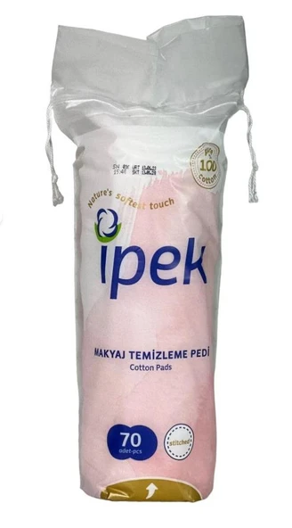 İpek Makyaj Temizleme Pedi 70'li ürün görseli 1