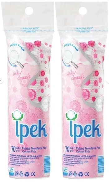 İpek Makyaj Temizleme Pedi 140 Adet 2pkx70 ürün görseli 1