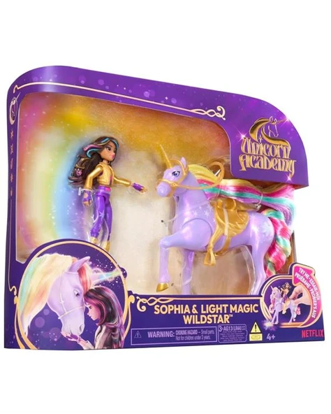 Işıklı Unicorn Academy Sophia ve Sihirli Wildstar Figür Seti 20142573 ürün görseli 1