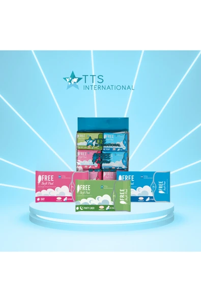 TTS FREE SOFT PED - HİJYENİK KADIN PEDİ 6 'lı SET ürün görseli 1
