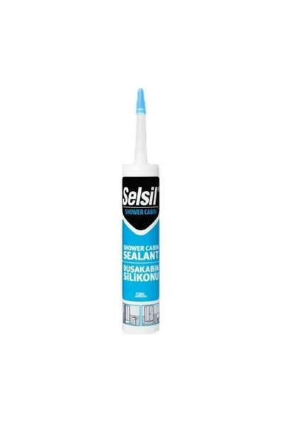 Selsil Mutfak Duşakabin Silikonu Beyaz 280 ml - Resim 2