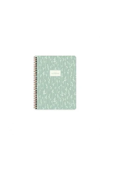 Keskin Color 16,5*22,5 80 Yp.Düz Karton Kp.Spr.Pastel Flora Defter ürün görseli 1