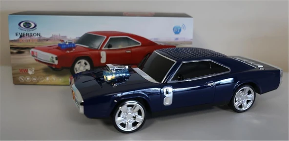 EVERTON RT-1959 Dark Blue  Arabalı  Bluetooth Fm-Usb-Tf-Aux Şarjlı Nostaljik Radyo ürün görseli 1