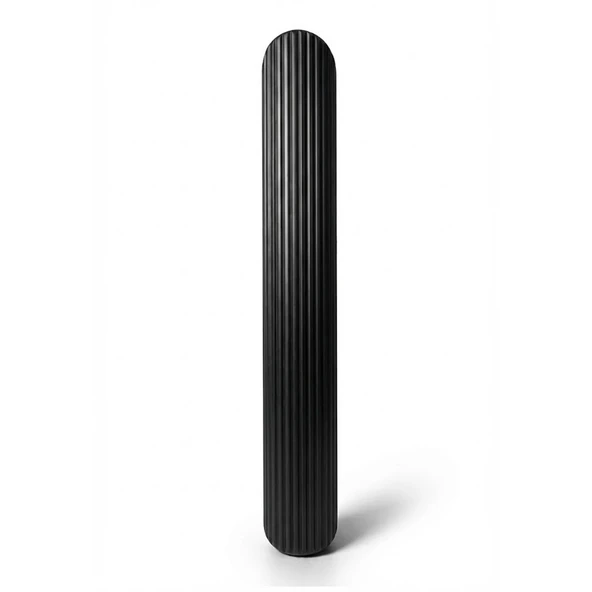 VENTO Siyah Çizgili Kulp 320 mm Uzun Metal Dolap Gardırop Mutfak Banyo Kulbu Modern Tasarım ürün görseli 1