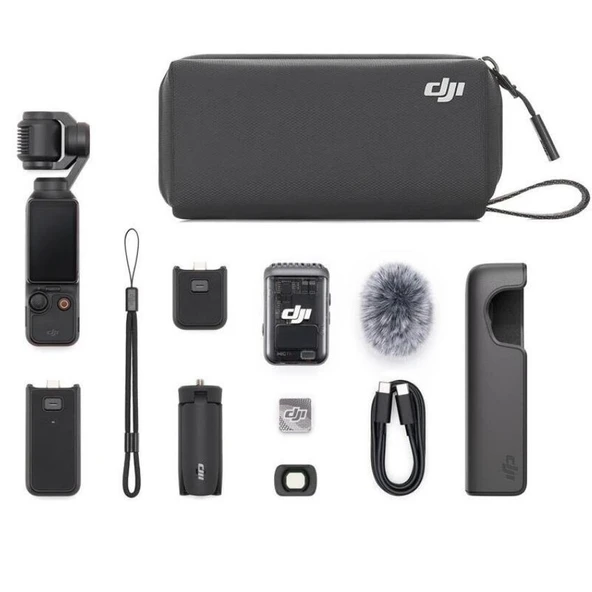 Dji Osmo Pocket 3 Creator Combo + Lexar 128Gb Micro Sd Hafıza Kartı / On İthalat Garantili ürün görseli 1