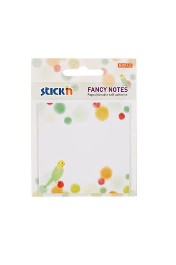 Hopax Stickn Yapışkanlı Not Kağıdı Fancy 5.seri 30 Yaprak 76x76 Mm ürün görseli 1