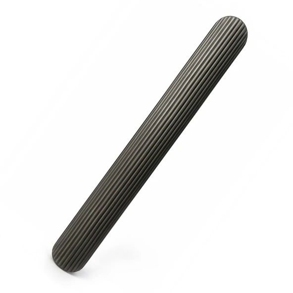 VENTO Soft Füme Çizgili Kulp 320 mm Uzun Metal Dolap Gardırop Mutfak Banyo Kulbu Modern Tasarım ürün görseli 1