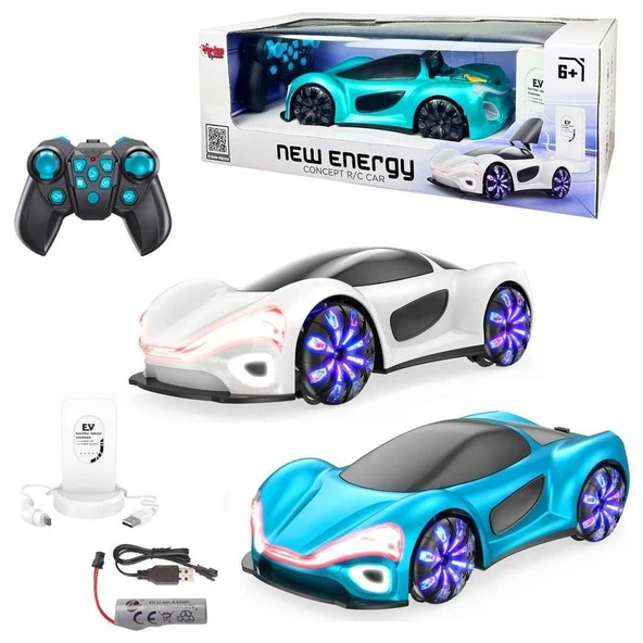 CAN ALİ TOYS 2990 KUMANDALI ARABA ŞARJ İSTASYONLU R/C 2.4GHZ IŞIKLI 6+ ürün görseli 1