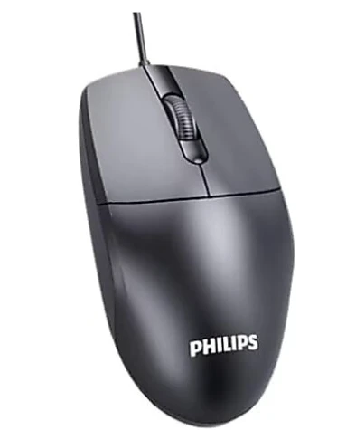 Philips SPK7247/ 93 Kablolu Mouse 1200DPI Siyah - Resim 2