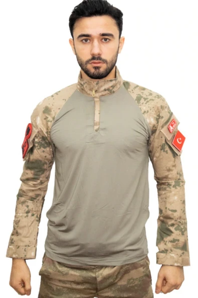 Jandarma Combat Operasyon Tişörtü Tactical Uzun Kol T-shirt ürün görseli 1