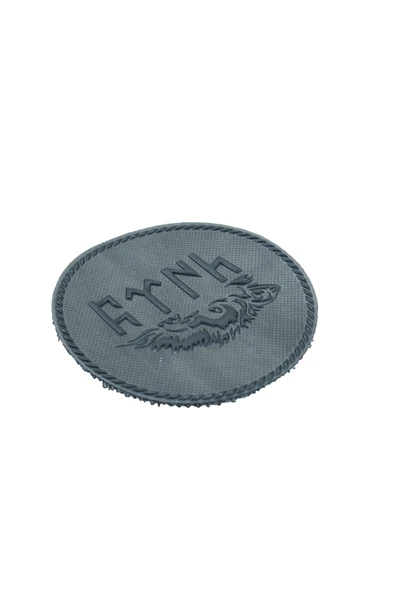 Eski Türkçe "türk" Yazılı Kurt Peç - Patch Arma (7 CM) - Resim 2