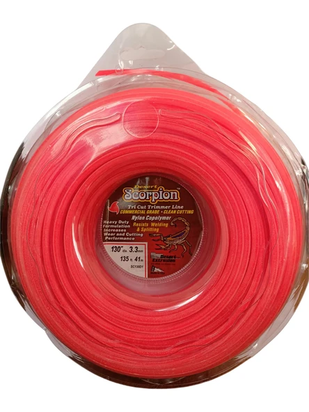 Scorpion Misina 3.3 Mm 41 Mt Kırmızı 3 Köşe ürün görseli 1