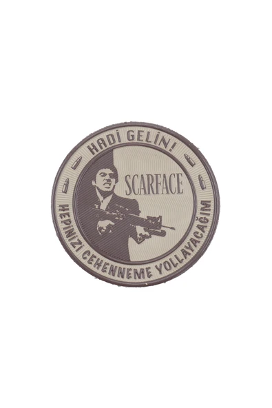Scarface Taktik Peç - Patch Arma (7 CM) ürün görseli 1