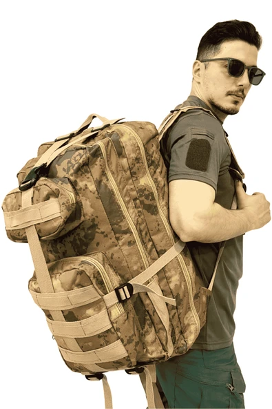 Outdoor Taktik 65 Lt Askeri Sırt Çantası - Dağcı Kamp Trekking ürün görseli 1