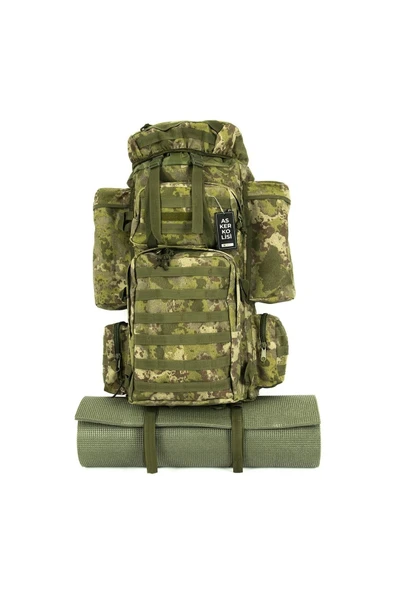 Kamuflaj 110 Lt Taktik Dağcı Operasyon Çantası ürün görseli 1
