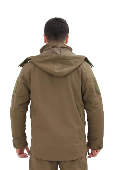 Suya Dayanıklı Avcı Outdoor Softshell Mont - Resim 3