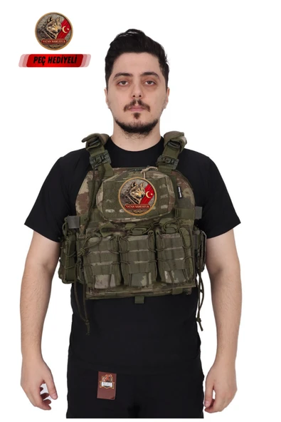 Askeri Taktik Hücum Yeleği - Hızlı Giyilebilir Airsoft Vest ürün görseli 1
