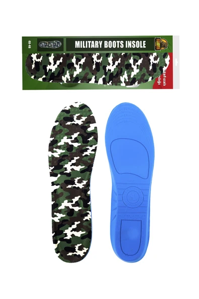 Memory Foam Askeri Bota Özel Kamuflaj Askeri Tabanlık - Hafızalı Bot Tabanlığı ürün görseli 1