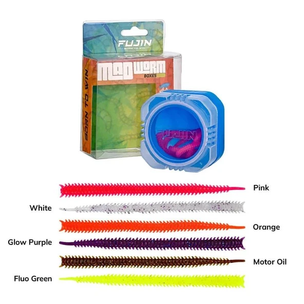Fujin Mad Worm 9cm LRF Silikonu ürün görseli 1