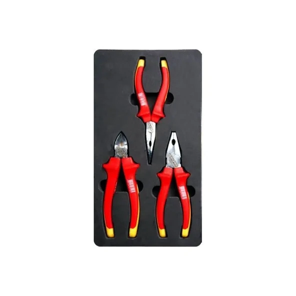 İzeltaş 1000V İzoleli Elektrikçi Seti (3 Parça) 3020 00 6003 ürün görseli 1