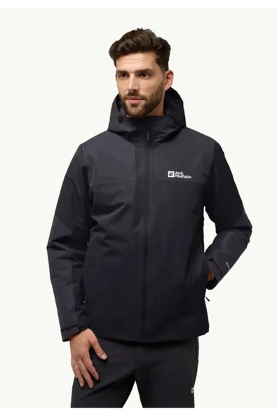 Jack Wolfskin Jasper Ins Jkt M Erkek Mont Siyah ürün görseli 1