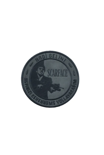 Scarface Taktik Peç - Patch Arma 7 Cm ürün görseli 1